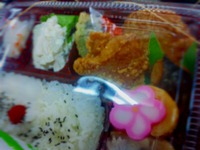 本日のお弁当。