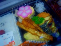 本日のお弁当。