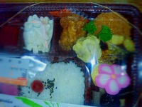本日のお弁当。