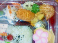 本日のお弁当。