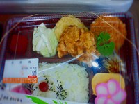 本日のお弁当。