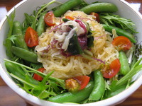 夏のあすすめ蒟蒻麺！