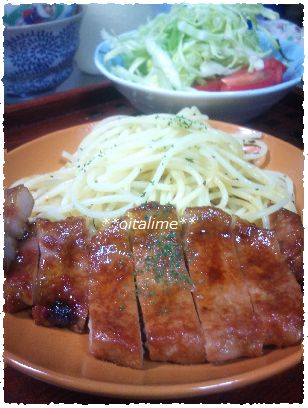 豚肉のケチャップ炒めの画像