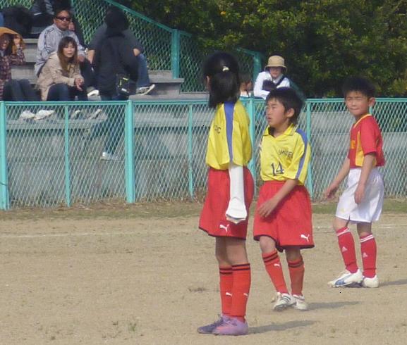 マンボウカップ(U11)初日 後半3分で事件?事故?