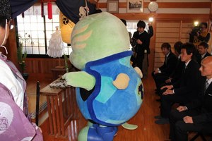 必勝祈願に行きました♪