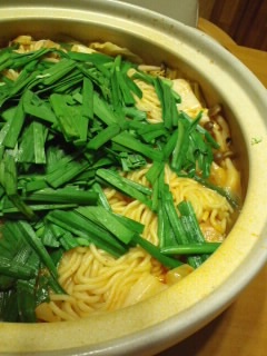 今夜もキムチ鍋