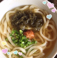 梅干しととろろ昆布うどん＾＾