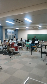 今日の練習風景