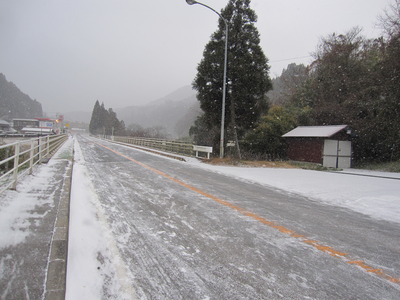 九重町国道210号線