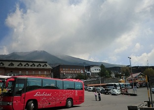 イタリア3シチリア島タオルミーナ・エトナ山
