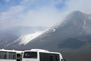 イタリア3シチリア島タオルミーナ・エトナ山