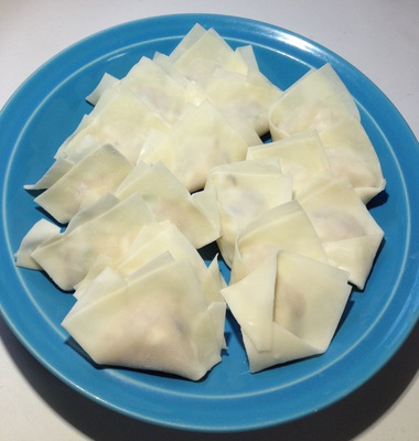 鶏ワンタン♬