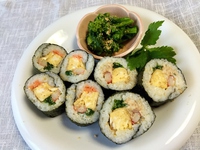 「恵方巻き」風ｗ晩ご飯♬