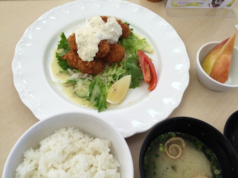 待望の『広島産牡蠣』♬￥５００ランチ
