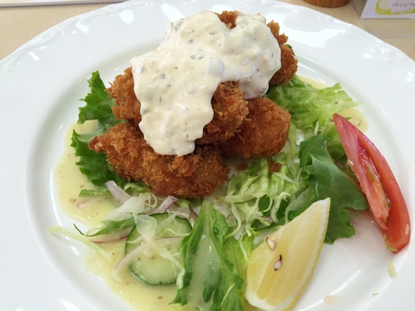 待望の『広島産牡蠣』♬￥５００ランチ