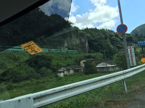 『道の駅慈恩の滝くす』♬