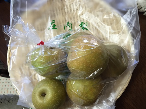 『庄内なし』＠半澤梨園
