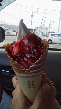 ヴァンフレのソフトクリーム
