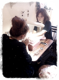 今年はネイビーで♡　キメ♡