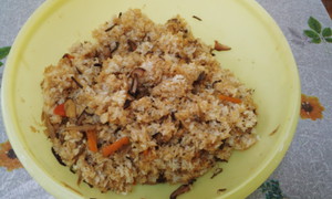 山菜おこわ