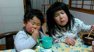眠りながら（爆）