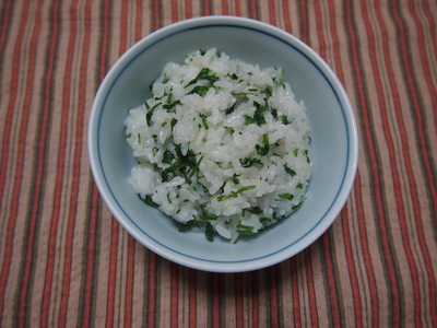 せりご飯