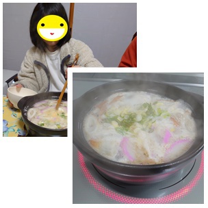 鍋焼きうどん