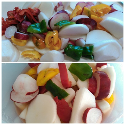 新鮮野菜で