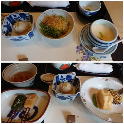 梅の花でランチ