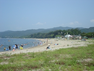 22日(土)こうざき海水浴場で♪