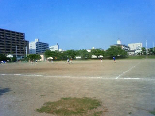 大分ラグビーの聖地は砂漠です
