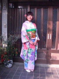 着物っていいね(^^♪