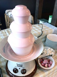 ★イチゴチョコタワー登場★