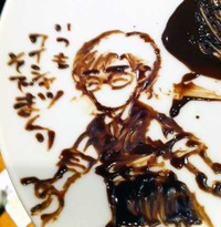 また描いていただきました！今回は当店マネージャーが登場