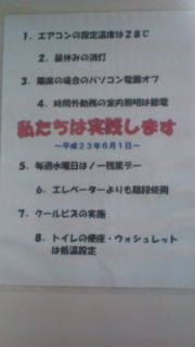 イライラ節電