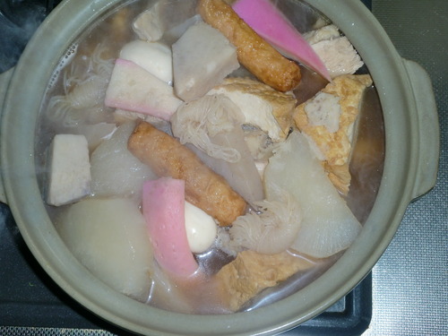 夕食の準備