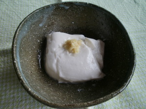 ピーナッツ豆腐2(≧ω≦)b