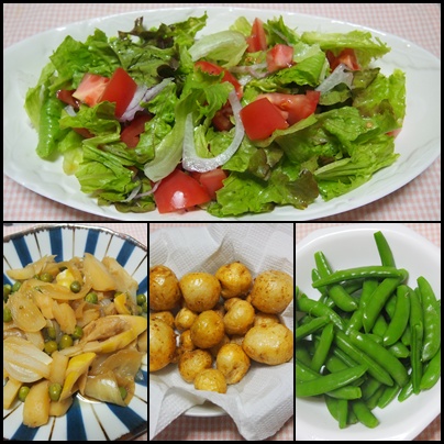 100円の夕食(≧ω≦)b