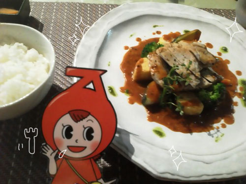 きょうのランチ♪