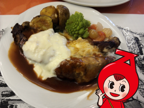 きょうのランチ♪なかざとさん♪