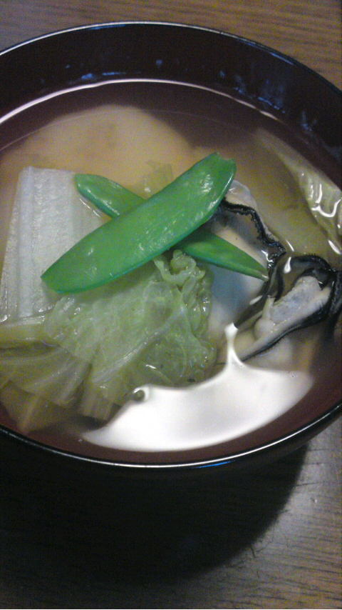 お雑煮。
