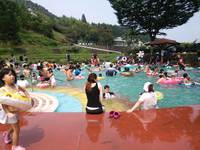 河川プールで涼もう～
