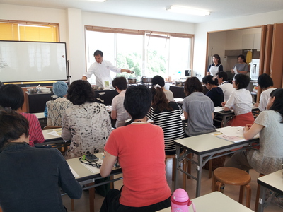 平田シェフのお料理講座&田中愛子先生のお話会