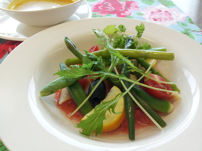 平田シェフのお料理講座&田中愛子先生のお話会