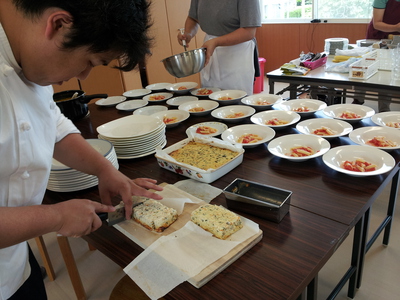 平田シェフのお料理講座&田中愛子先生のお話会