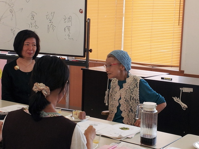 平田シェフのお料理講座&田中愛子先生のお話会
