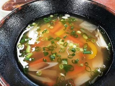 薬膳サラダごはん＆長いものすいとん