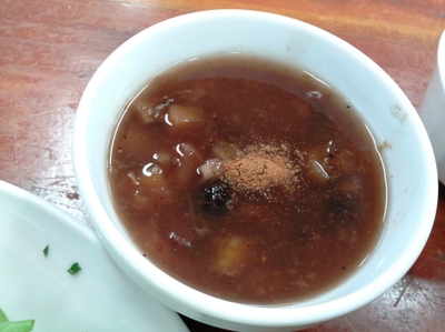 薬膳サラダごはん＆長いものすいとん