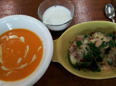 大豆たんぱくで　*☆ピーマンのファルシー*☆○