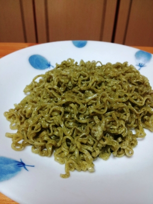 モロヘイヤヌードルの野菜あんかけ